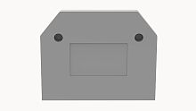 D-WS4-SD-01P-11-00Z(H), Концевая крышка, для WS4-SD, серый, шт | код 11060000118 | DEGSON