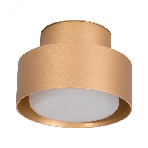 Светильник ДПО-12w GX53 без лампы IP44 золото | код HL367 48408 | FERON Светильник ДПО-12w GX53 без лампы IP44 золото | код HL367 48408 | FERON