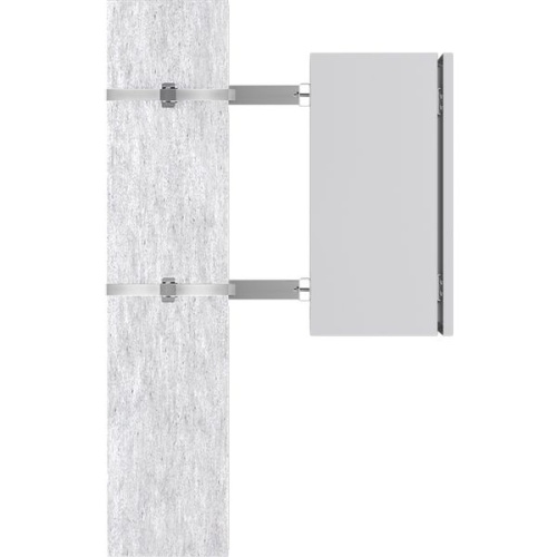 Кронштейн для удаления шкафа от столба на 150 мм, Basic | код fp-dis | EKF фото 3 Кронштейн для удаления шкафа от столба на 150 мм, Basic | код fp-dis | EKF фото 3