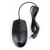 Мышь Gembird MOP-425, USB, черный, 2кн.+колесо-кнопка, 1000 DPI, кабель 1.8м | код MOP-425 | Gembird