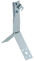 Дер. пр. кр. 6-10мм вин. кон. h=100мм оц. сталь HDZ IEK | код ZDP80-14-4-16-100 | IEK