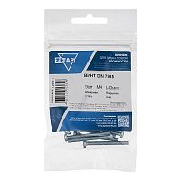 Винт с полукруглой головкой М4х40 DIN 7985 оцинк. (уп.9шт) Tech-Krep/Zitar 126571