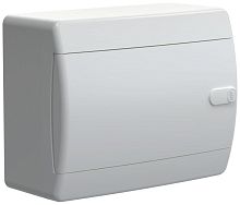 UNION Compact Корпус пластиковый ЩРН-П-8 IP41 белая дверь | код UIC-KP13-N-08-41-K01 | IEK