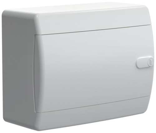 UNION Compact Корпус пластиковый ЩРН-П-8 IP41 белая дверь | код UIC-KP13-N-08-41-K01 | IEK