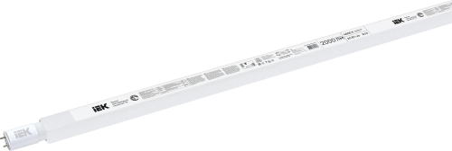 Лампа светодиодная LED 20вт G13 белый установка возможна после демонтажа ПРА | код. LLE-T8R-20-230-40-G13 | IEK