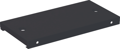 FORMAT Панель цоколя 100х400 RAL7021 серая IP54 | код YKM41D-FO-PC-010-040-54 | IEK