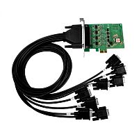 PCIe-S118/D2 CR PCI Express, Serial Communication card with 8 RS-232 ports (RoHS)Includes one CA-9-6210 cable. | код 00-06104006 | ICP DAS