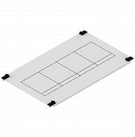 Лицевая панель 1хHVL00 CP 1-2 H00 (В300xШ250) | код 001101488 | ETI