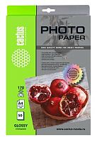 Фотобумага Cactus CS-GA417050 A4/170г/м2/50л./белый глянцевое для струйной печати | код 1583361 | CACTUS
