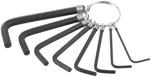 Ключи шестигранные на кольце, 8 шт (1.5-6 мм) | код 64163 | FIT фото 2