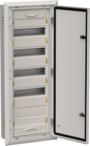 TITAN 5 Корпус мет. ЩРв-60 (1х60) 880х365х130 IP31 сер IEK | код TI5-50-V-060-31-7035 | IEK