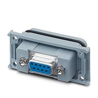 Монтажная рама D-SUB VS-09-A-GC-BU/BU | код 1689695 | PHOENIX CONTACT