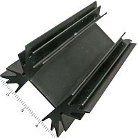 Радиатор охлаждения RUICHI BLA028-100, алюминиевый | код 65491 | Ruichi