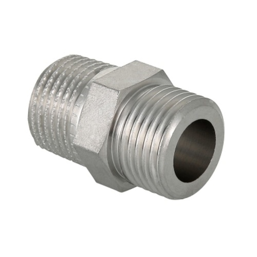 Ниппель нерж. сталь 1/2"х1/2" | код. VTi.582.I.0404 | VALTEC