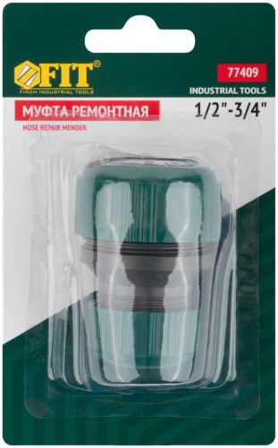 Муфта ремонтная пластиковая 1/2 -3/4 | код 77409 | FIT фото 3 Муфта ремонтная пластиковая 1/2 -3/4 | код 77409 | FIT фото 3