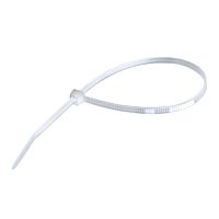 Стяжка нейлоновая 2,5х100мм белая уп. 100шт | код 06-1019 | SUPRLAN