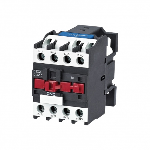 Контактор CJX2-D2510 3P 25A AC220В 1НО | код C000073 | CNC