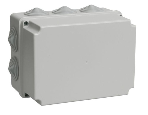 Коробка клеммная 190х140х120 белая IP55 КМ41246 | код UKO10-190-140-120-K41-55 | IEK