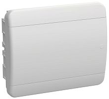 Корпус пластиковый ЩРВ-П-12 IP41 бел. дверь TEKFOR | код TF5-KP13-V-12-41-K01-K01 | IEK