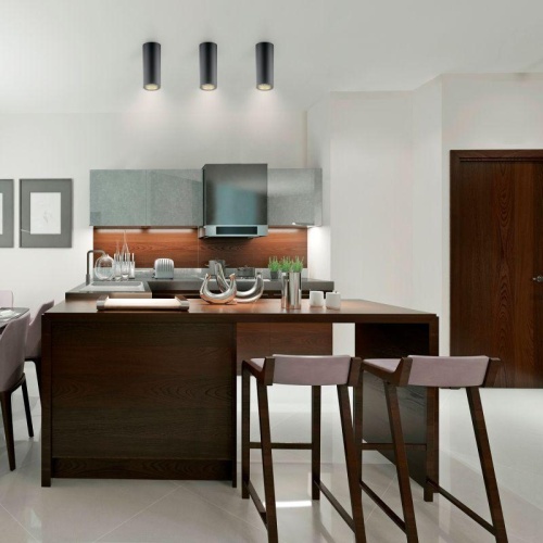 Светильник светодиодный ДБО 12 Вт 900 лм 3000К AC 220В Черный IP20 D200х200мм Алюминий Overhead Gauss | код HD009 | Gauss фото 2 Светильник светодиодный ДБО 12 Вт 900 лм 3000К AC 220В Черный IP20 D200х200мм Алюминий Overhead Gauss | код HD009 | Gauss фото 2