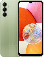 Смартфон Samsung SM-A145 Galaxy A14 64Gb 4Gb светло-зеленый моноблок 3G 4G 2Sim 6.6 1080x2408 Android 13 50Mpix 802.11 a/b/g/n/ac NFC GPS GSM900/1800 GSM1900 microSD max1024Gb | код 1911779 | SAMSUNG