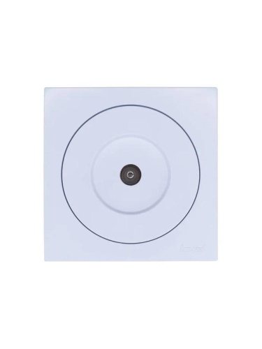 Розетка телевизионная проходная СП OSEN механизм белая LEZARD 743-0288-129 фото 3