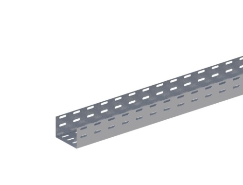 Лоток прямой перфорированный ЛМс-П 100х50-1,5ц УТ1,5 (L=2000мм) | код Н0121111342 | СОЭМИ
