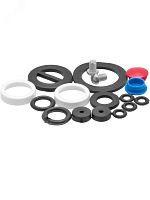 Набор прокладок для ремонта кухонного смесителя советской конструкции | код ИС.130259 | MasterProf