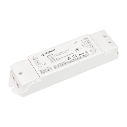 Диммер SMART-CC-2042-RGBW-PD-SUF (12-48V, 4x150-500mA, 2.4G) (IARL, IP20 Пластик, 5 лет) | код 37420 | Arlight