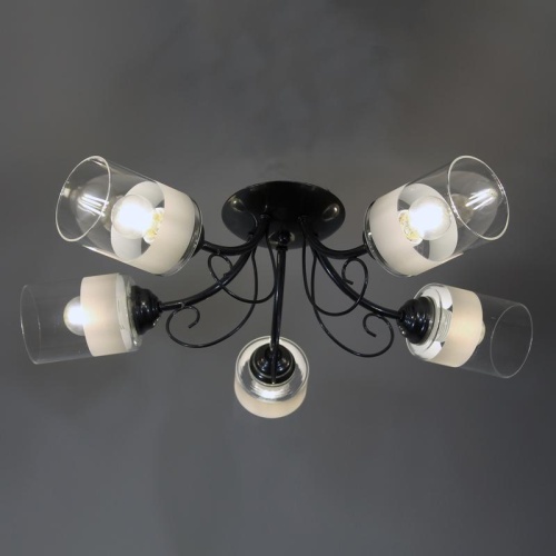 Светильник Мия 151 хром (Плафон 8387) НСБ 01-5х60-131 Е27 ИУ | код 1005404482 | Элетех фото 6 Светильник Мия 151 хром (Плафон 8387) НСБ 01-5х60-131 Е27 ИУ | код 1005404482 | Элетех фото 6