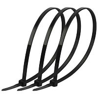 Стяжка кабельная нейлоновая (хомут) 7.6 х 500 мм чёрная (100 шт/уп) NO-225-193 | код Б0066016 | ЭРА