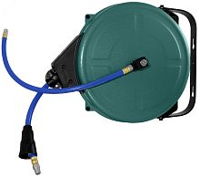 Шланг пневматический на автокатушке 9.5х13.5 мм, 12 м | код JAZ-0001A | Jonnesway