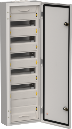 TITAN 5 Корпус мет. ЩРн-72 (1х72) 960х310х140 IP54 сер IEK | код TI5-50-N-072-54-7035 | IEK
