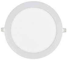 Светильник ДВО 1608 белый круг LED 18Вт 6500 IP20 | код. LDVO0-1608-1-18-6500-K01 | IEK