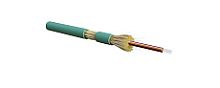 Hyperline FO-DT-IN-503-4-LSZH-AQ Кабель волоконно-оптический 50/125 (OM3) многомодовый. 4 волокна. плотное буферное покрытие (tight buffer). для внутренней прокладки. LSZH. нг(А)-HF. -40 C - +70 C. голубой (aqua) | код 388303 | Hyperline Се