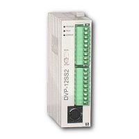 Программируемый логический контроллер DVP12SS211S, 8DI, 4TO(PNP), 24VDC, 8K шагов, RS232, RS485 | код DVP12SS211S | Delta Electronics
