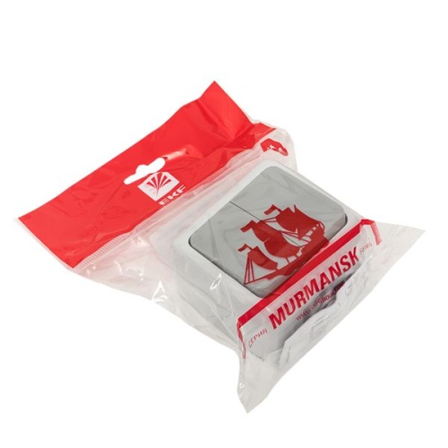 Мурманск Выключатель 2-клавишный 10А IP54 серый | код EFV10-023-30-54 | EKF фото 3