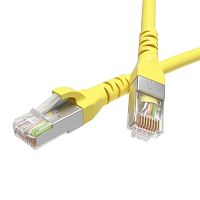Патч-корд экранированный CAT5E F/UTP 4х2, LSZH, желтый, 1.5м | код RN5EFU4515YL | DKC