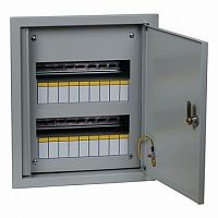 Распределительный шкаф PROxima 18 мод., IP31, встраиваемый, металл, серая дверь |  код. mb11-18 |  EKF
