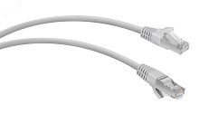 Патч-корд F/UTP категория 5е 2xRJ45 экранированный серый LSZH 7м WRline | код WR-PC-RJ45-FTP-5E-7-GY | WRLine