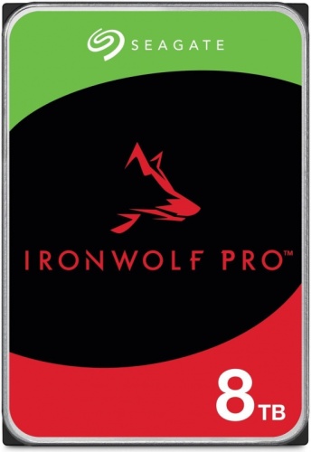 Жесткий диск Seagate SATA-III 8TB ST8000NT001 NAS Ironwolf Pro 512E (7200rpm) 256Mb 3.5 | код 1978305 | Seagate