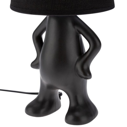 Светильник декоративный Человечек черн. с черн. абажуром E27 Rexant 603-1038 фото 8 Светильник декоративный Человечек черн. с черн. абажуром E27 Rexant 603-1038 фото 8