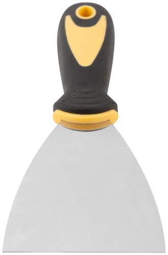 Шпатель нерж. сталь прорезиненная ручка 3дюйм (75мм) FIT 06695 фото 4 Шпатель нерж. сталь прорезиненная ручка 3дюйм (75мм) FIT 06695 фото 4