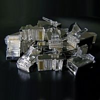 Разъем RJ-45 категория 5е экранированный (M/5F) | код 9831502 | LANS
