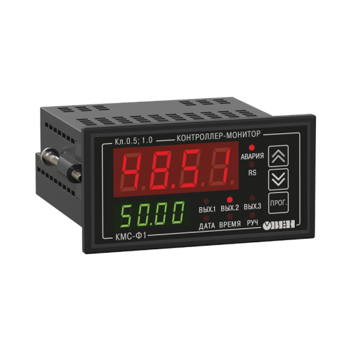 Прибор электроизмерительный цифровой (мультиметр) КМС-Ф1.Щ2.ИУТ | код 94255 | ОВЕН