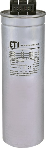 Конденсаторная батарея LPC 20kVAr (440V) | код 004656763 | ETI