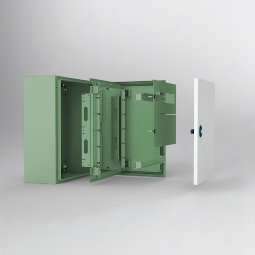 Дверь внутренняя глухая для щита EC 600x400 (ВxШ) с монт. компл., RAL7035 | код ECPI040060 | ETA