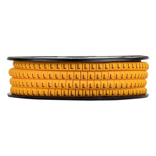 Маркер кабельный 4,0 мм2 "L" (500 шт,) (ЕС-2) PROxima | код plc-KM-4-L | EKF фото 3