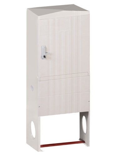 Шкаф с цоколем, полиэстер. ШЭ-01, GRP, IP54, IK10, от -50 до +70 °С, (600х1770х320) TDM | код SQ0927-0001 | TDM