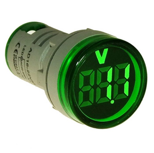 Цифровой LED вольтметр переменного тока RUICHI DMS-133 | код 110499 | Ruichi